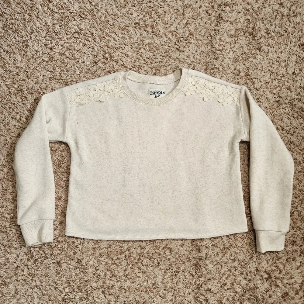 OshKosh B'Gosh Girl Sz 14 14A‎ Lot of 7 Romper, Tops, Sweater